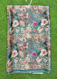Latest Beautiful Digital Print Satin Crepe Saree