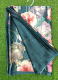 Latest Beautiful Digital Print Satin Crepe Saree