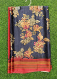 Latest Beautiful Digital Print Satin Crepe Saree