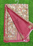 Latest Beautiful Digital Print Satin Crepe Saree