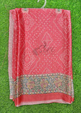 Beautiful Premium Digital Print Satin Crepe Silk Saree