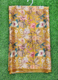 Beautiful Premium Digital Print Satin Crepe Silk Saree