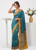 Siri Sarees Premium Digital Print Satin Crepe Silk Saree