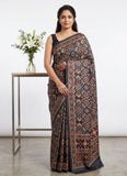 Siri Sarees Premium Digital Print Satin Crepe Silk Saree