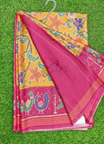 Siri Sarees Premium Digital Print Satin Crepe Silk Saree