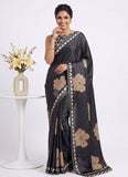 Siri Sarees Premium Designer Digital Print Satin Silk Saree