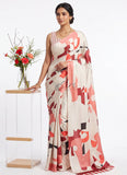 Siri Sarees Premium Designer Digital Print Satin Silk Saree