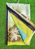 Siri Sarees Premium Designer Digital Print Satin Silk Saree