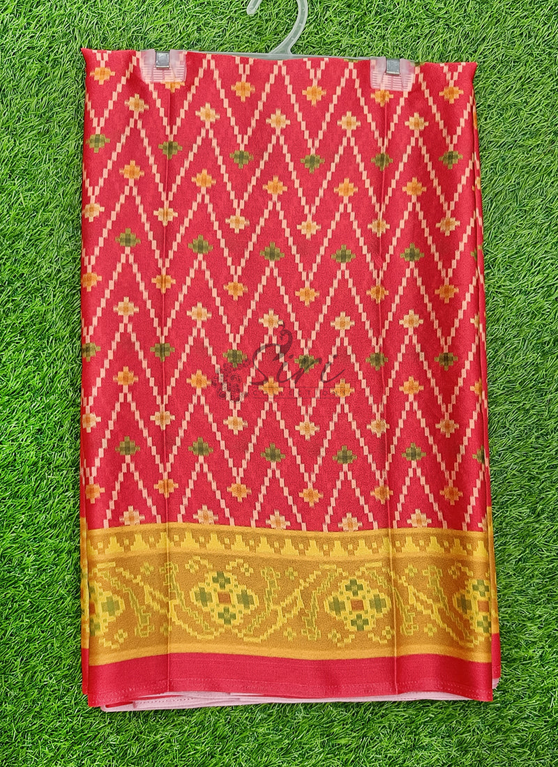 Siri Sarees Premium Designer Digital Print Satin Silk Saree