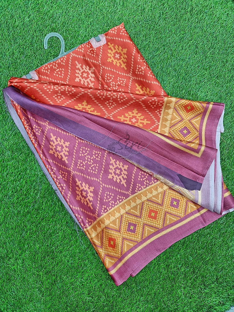Siri Sarees Premium Designer Digital Print Satin Silk Saree
