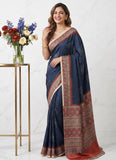 Siri Sarees Premium Digital Print Satin Crepe Silk Saree