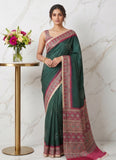 Siri Sarees Premium Digital Print Satin Crepe Silk Saree