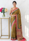 Siri Sarees Premium Digital Print Satin Crepe Silk Saree