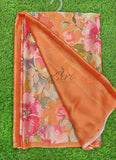 Siri Sarees Premium Digital Print Satin Crepe Silk Saree
