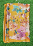 Siri Sarees Premium Digital Print Satin Crepe Silk Saree