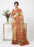Siri Sarees Premium Digital Print Satin Crepe Silk Saree