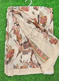 Latest Beautiful Digital Print Satin Silk Saree