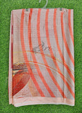 Lovely Digital Print Satin Saree
