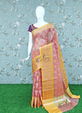 Beautiful Banarasi Kora Saree in Multi Colour Zari