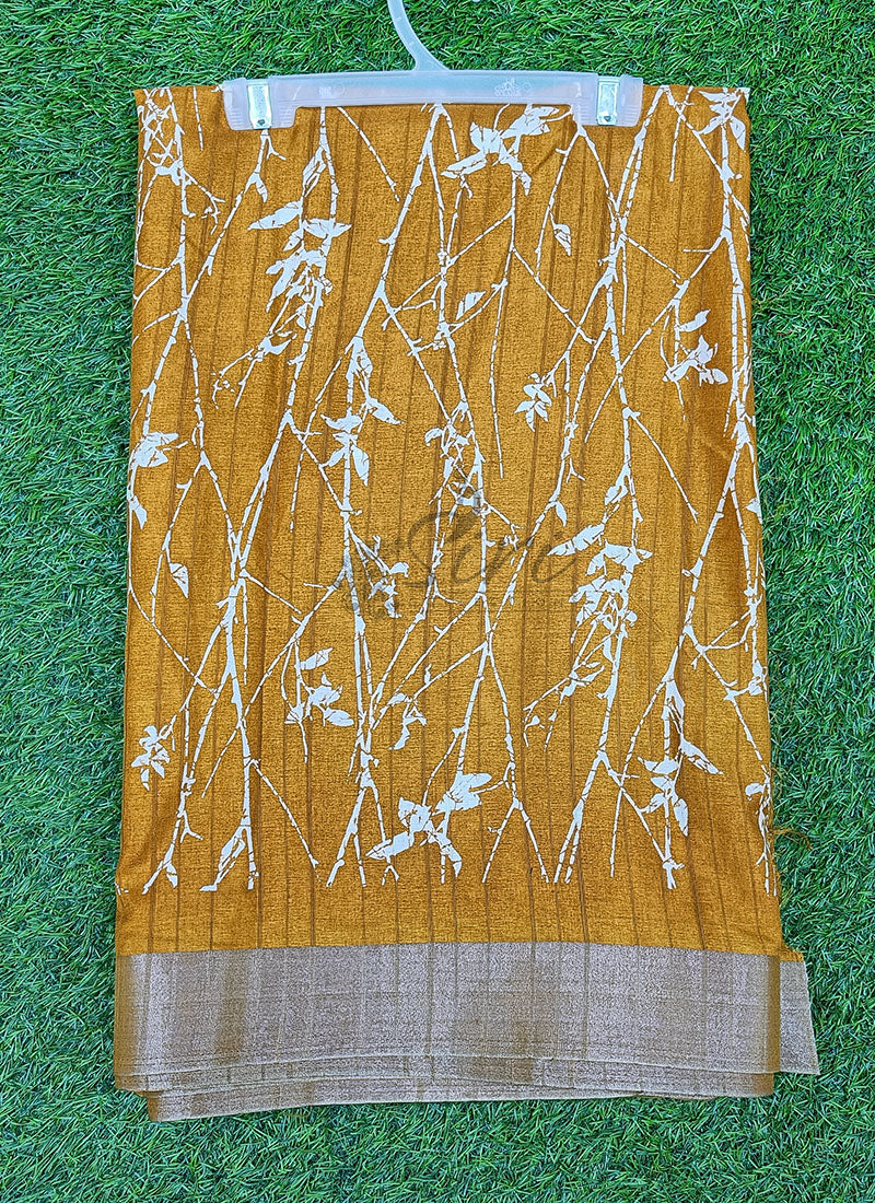 Beautiful Semi Tussar Saree