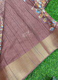 Beautiful Semi Tussar Saree