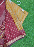 Beautiful Fancy Semi Silk Saree