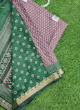 Beautiful Fancy Semi Silk Saree