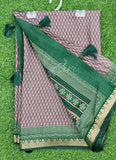 Beautiful Fancy Semi Silk Saree