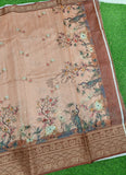 Beautiful Digital Print Kota Saree in Kanchi Borders