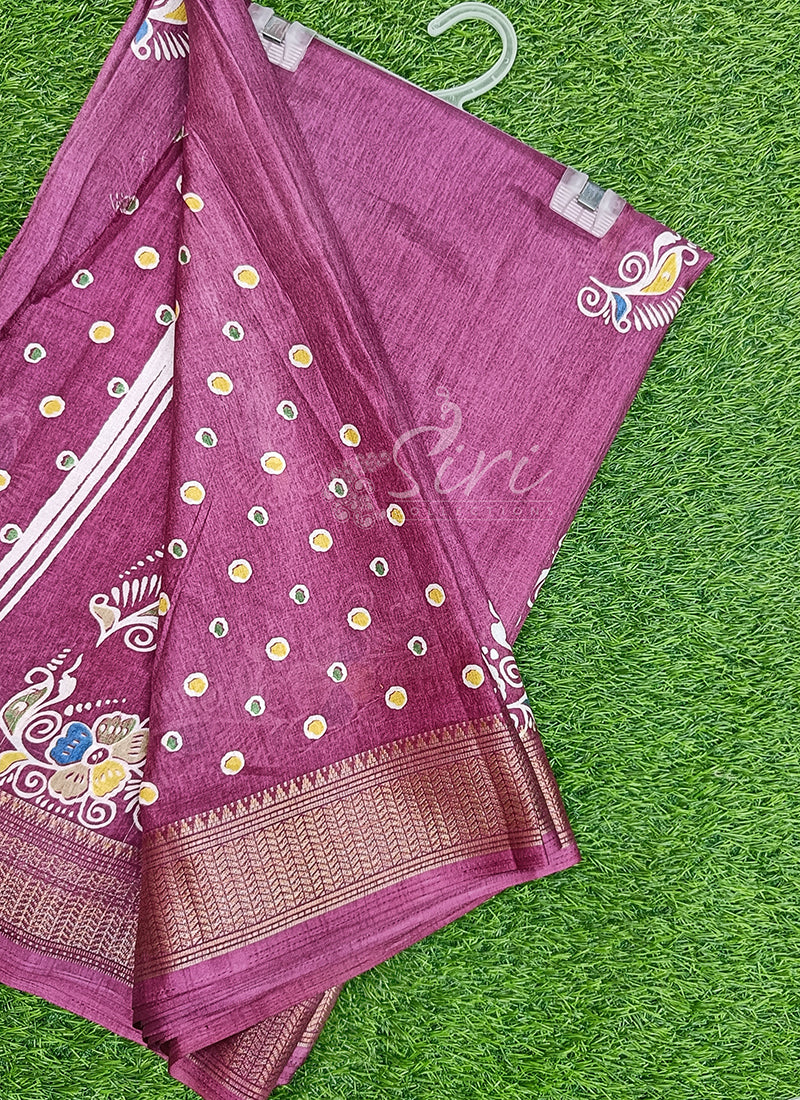 Latest Printed Fancy Soft Silk Saree