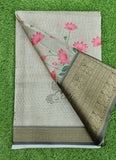 Beautiful Digital Print Kota Saree in Kanchi Borders