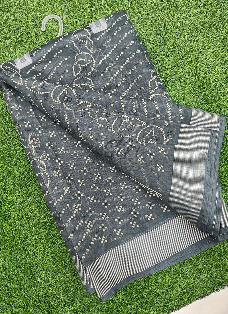 Elegant Jute Cotton Saree