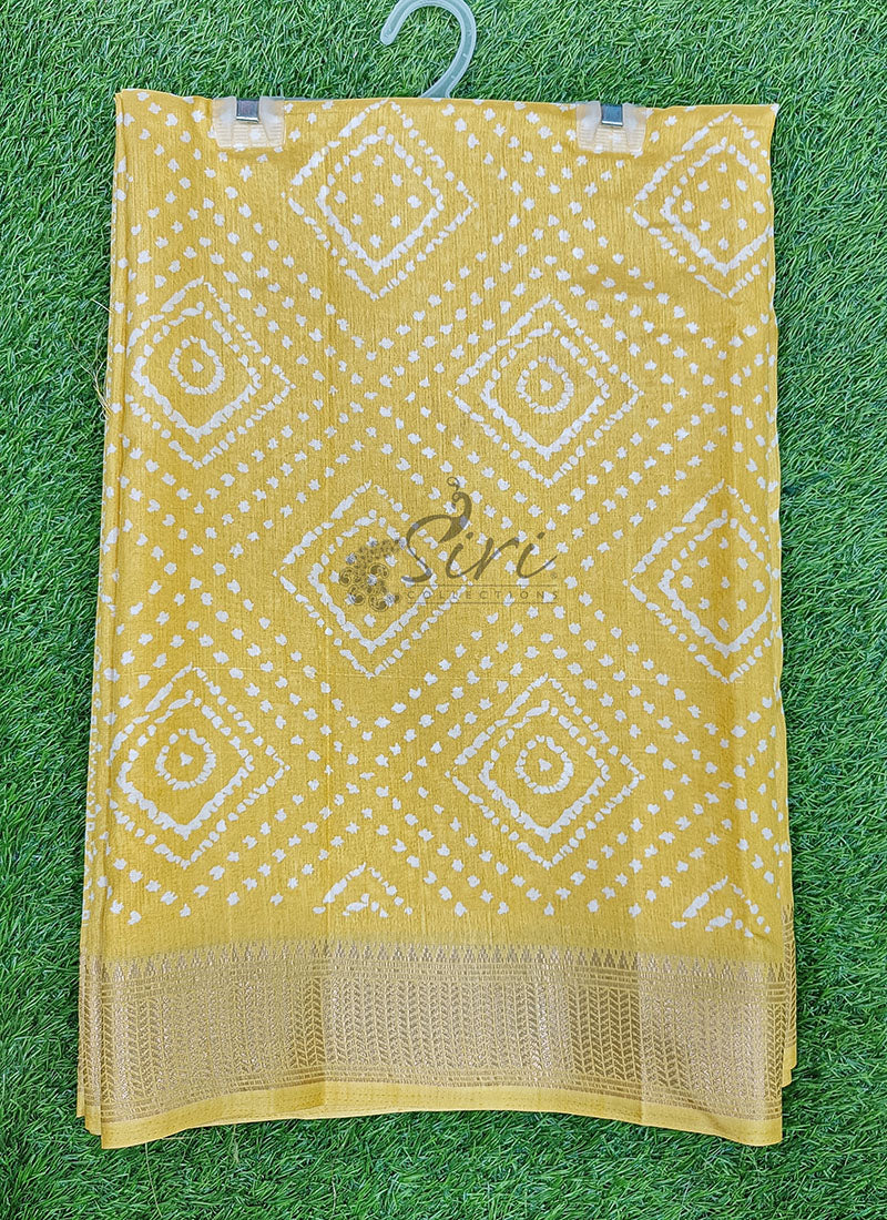 Elegant Printed Fancy Semi Silk Saree