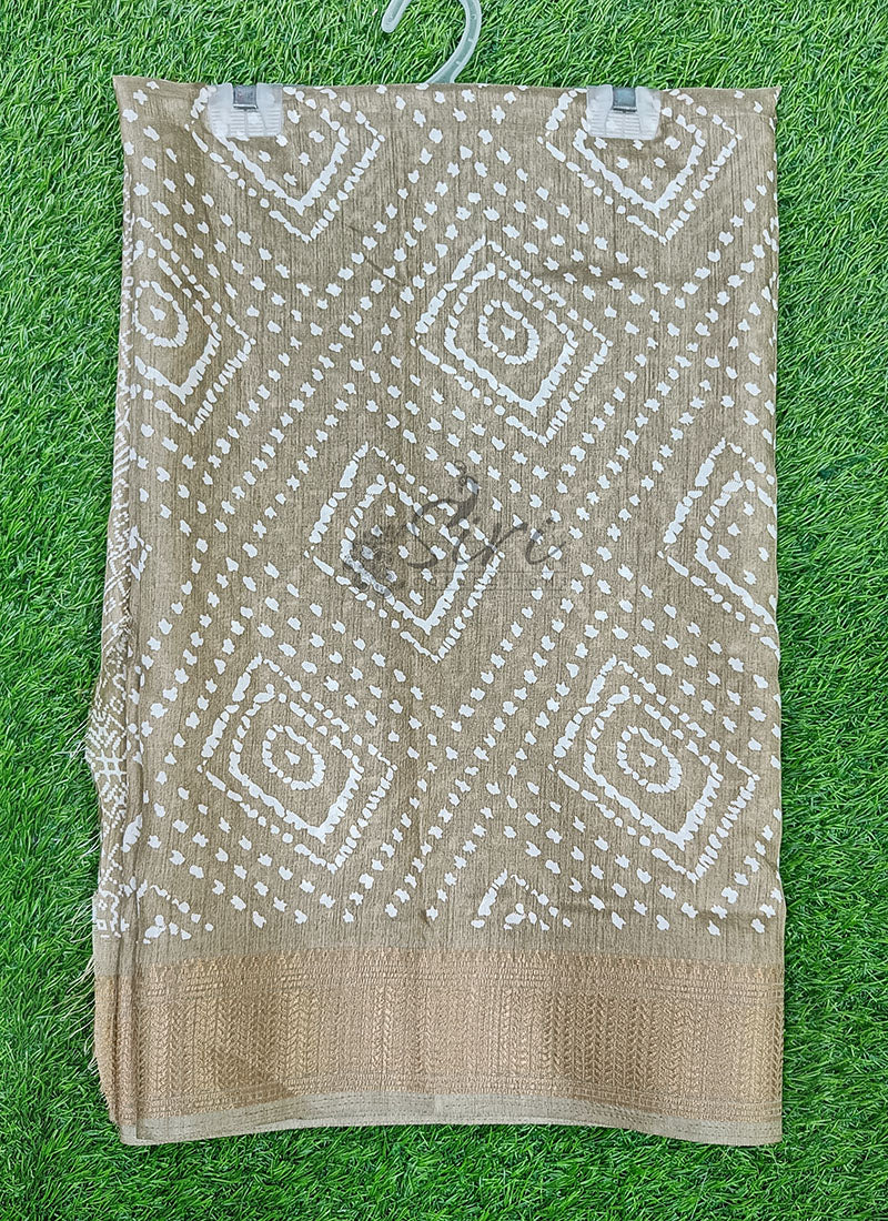 Elegant Printed Fancy Semi Silk Saree