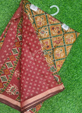 Patola Print soft Diva Silk Saree