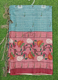 Latest Digital Print Soft Bhagalpuri Silk Saree