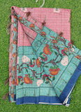 Latest Digital Print Soft Bhagalpuri Silk Saree