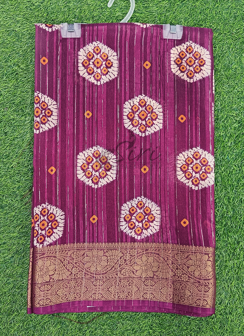 Latest Fancy Soft Silk Saree