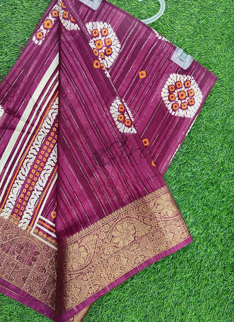 Latest Fancy Soft Silk Saree