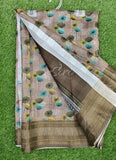 Latest Digital Print Fancy Silk Saree