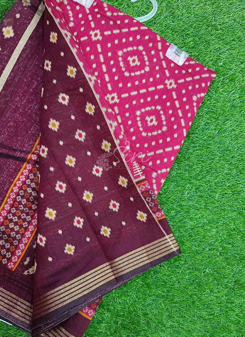 Printed Soft Diva Silk Saree