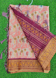 Beautiful Digital Print Matka Silk Saree