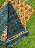 Beautiful Digital Print Premium Tussar Saree