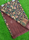 Beautiful Digital Print Premium Tussar Saree