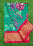 Beautiful Printed Fancy Silk Saree