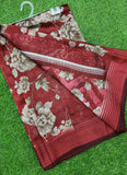Beautiful Printed Fancy Silk Saree