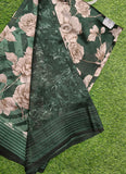 Beautiful Printed Fancy Silk Saree