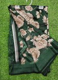 Beautiful Printed Fancy Silk Saree