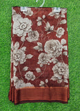 Beautiful Printed Fancy Silk Saree