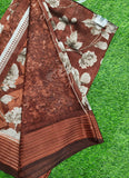 Beautiful Printed Fancy Silk Saree